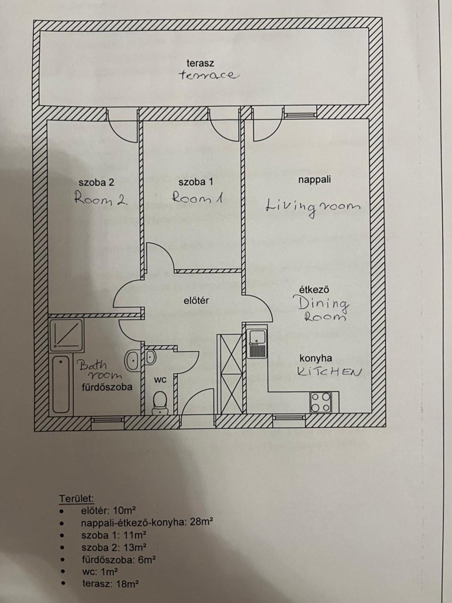 Brookforest Belvarosi Apartman Debrecen Buitenkant foto